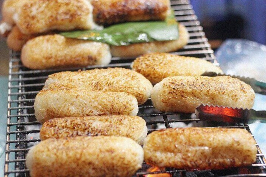 Chuoi nuong