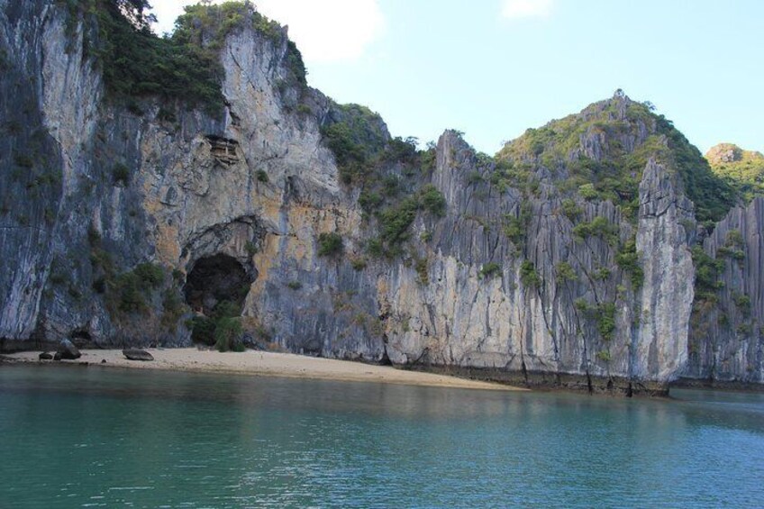 Full day boat trip with Cat Ba Captain Jack to Lan Ha Bay and Ha Long Bay