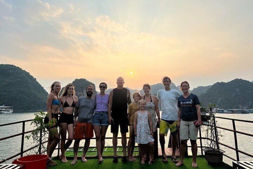 Full day boat trip with Cat Ba Captain Jack to Lan Ha Bay and Ha Long Bay
