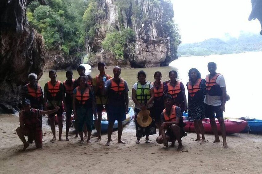 Krabi kayak at Ao Thalane