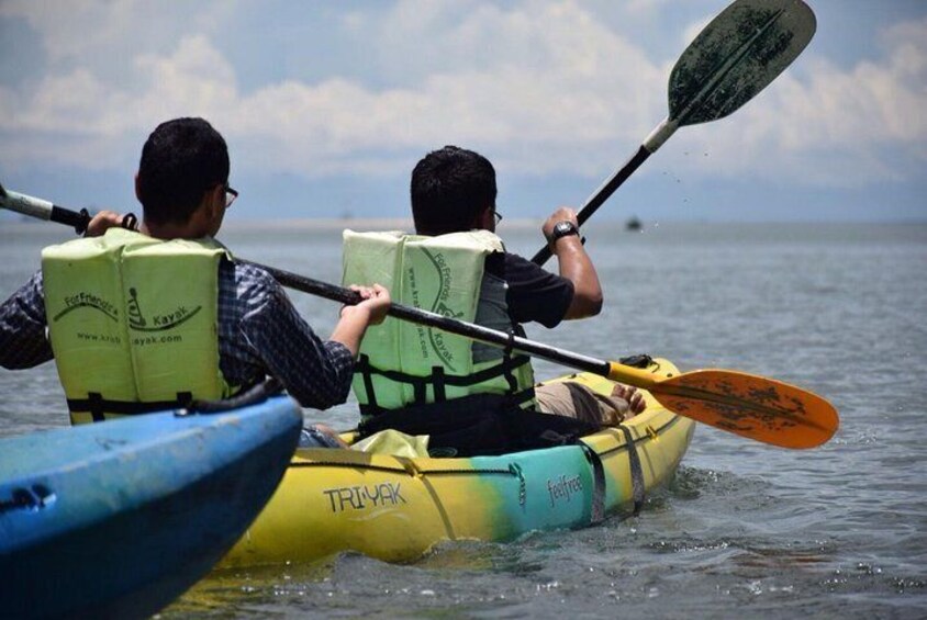 Krabi kayak at Ao Thalane