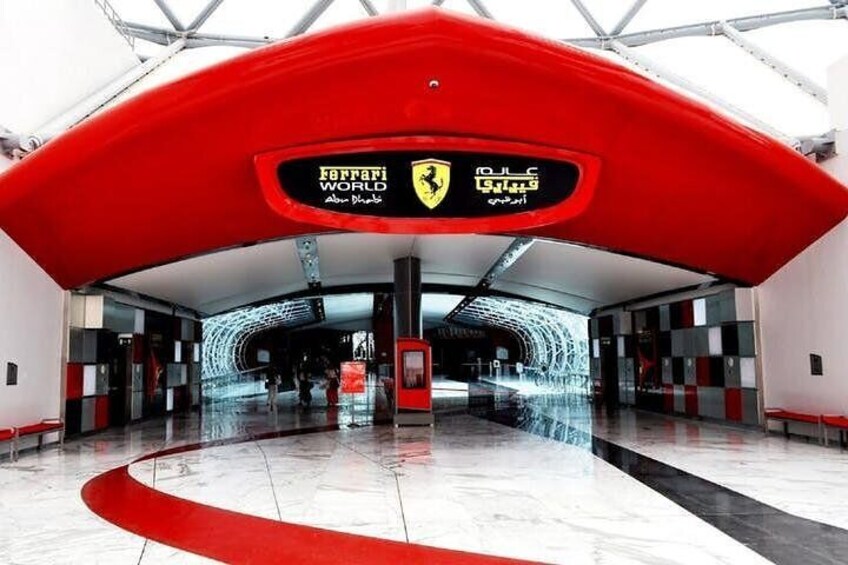 Skip the line Ferrari World Abu Dhabi Tour