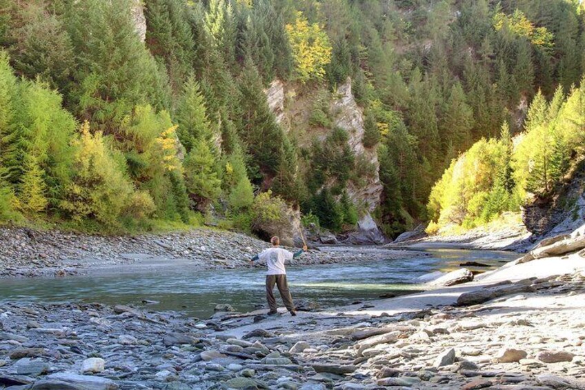 Lord of the Rings Scene filmed in Skippers Canyon