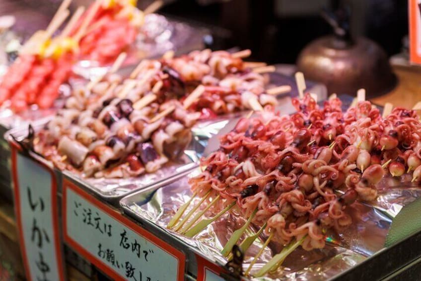 Kyoto Nishiki Market Food and Culture Walking Tour