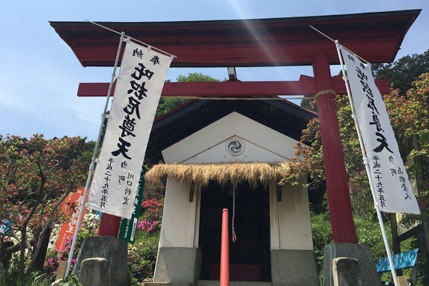 Ogose Shrine preparing for the rice planting