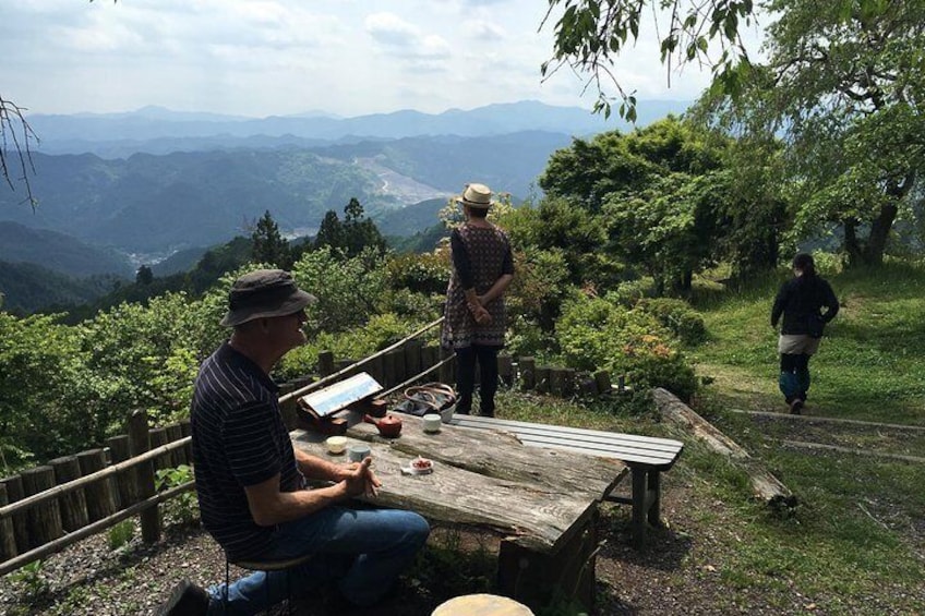 Lunch on the top of the mountains