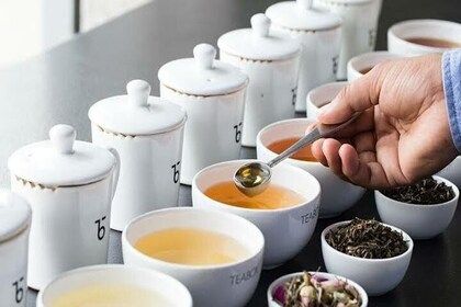 Unique local tea testing 