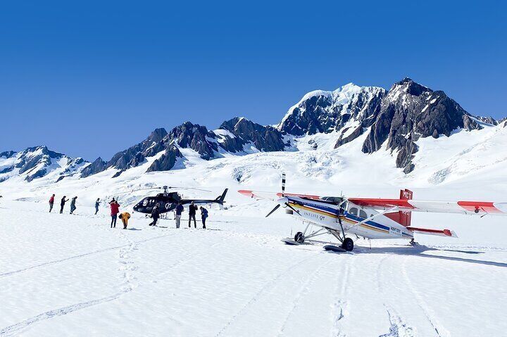 45-Minute Mount Cook Ski Plane and Helicopter Combo Tour