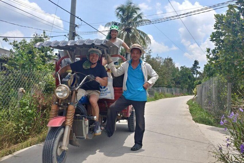 Mekong bike tour