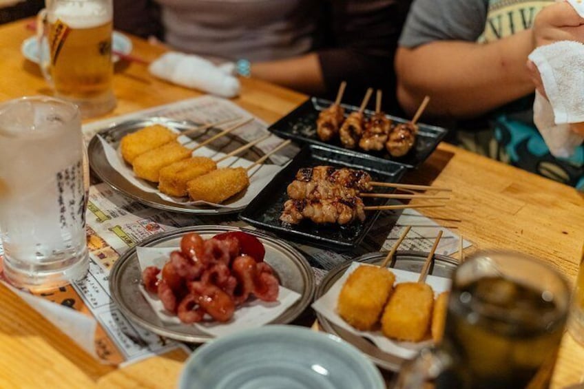 Try delightful Japanese snacks and drinks with your private guide