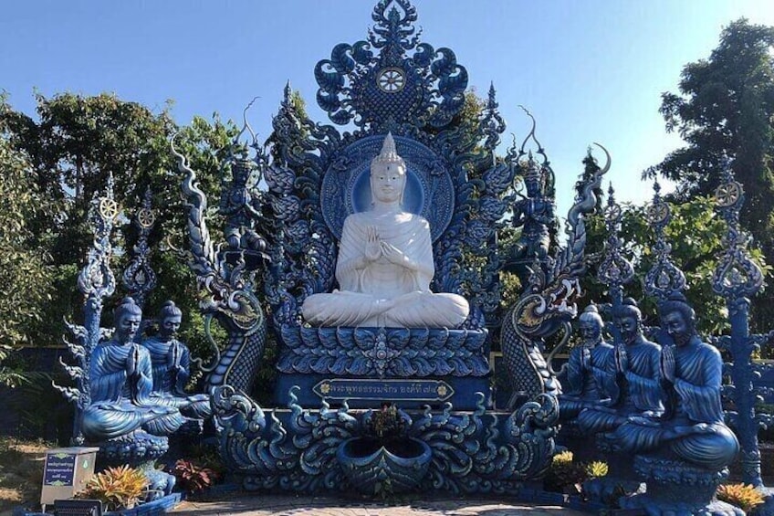 Chiang Rai Temples ( White,Blue )And Doi Suthep Private Day Tour