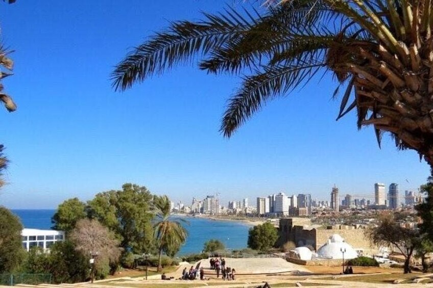 The view of Tel Aviv