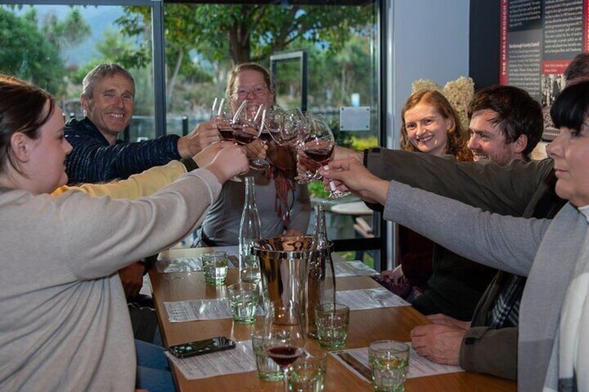 Enjoy meeting new people while you wine taste
