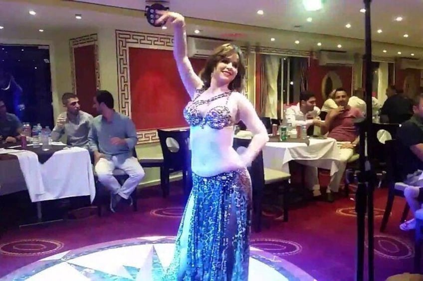 Nile Dinner Cruise in Cairo with Belly Dancing and Hotel Transfer