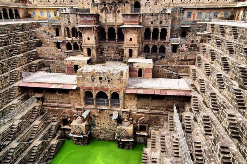 Jaipur to Chandbaori Stepwell & Haunted Bhangarh Private Trip