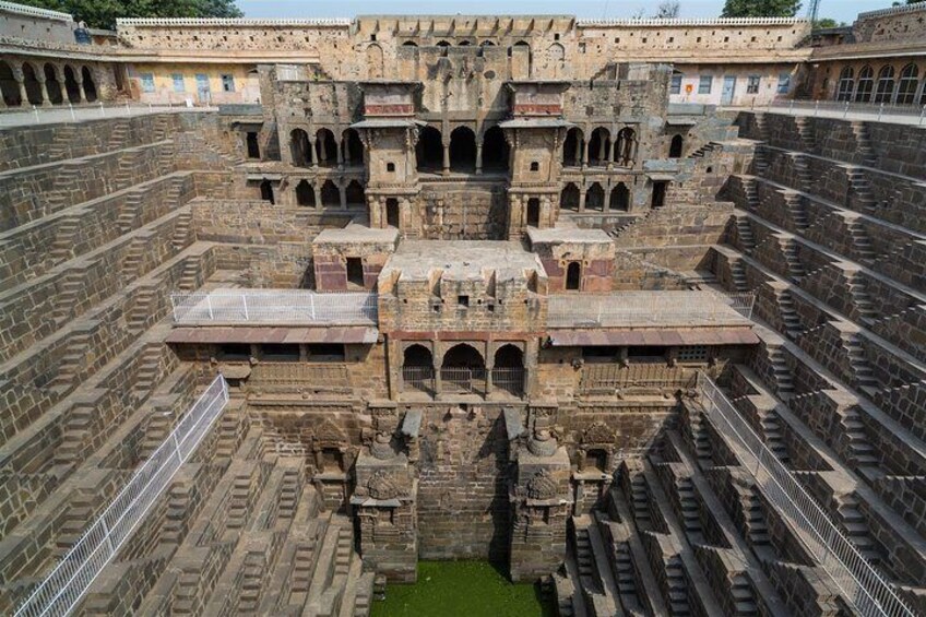 Excursion To Chand Baori Abhaneri stepwell & Bhangarh Fort From Jaipur