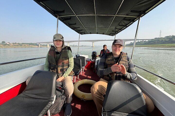 From Ranthambore:National Chambal Alligator Private Trip All Incl