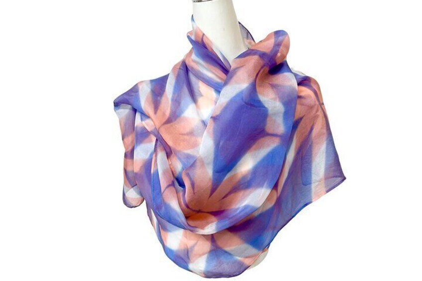 Itajime Shibori Scarf Class