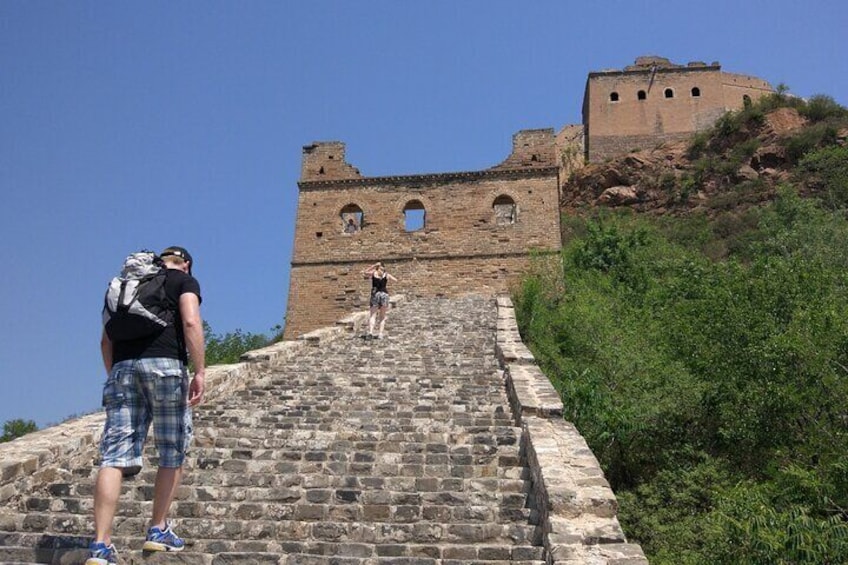 The Best Great Wall Hiking Jiankou to Beijing Mutianyu Section Wall Private Tour