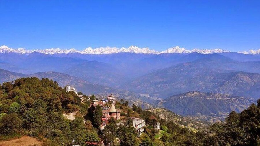 View Nagarkot on clear day