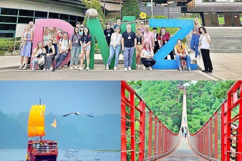 DMZ Full Day Tour with Suspension Bridge or Imjin River Sailboat