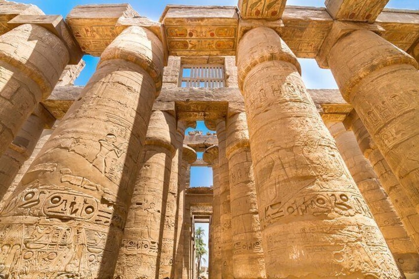 Enjoy the services of a private guide at Karnak Temple, Luxor