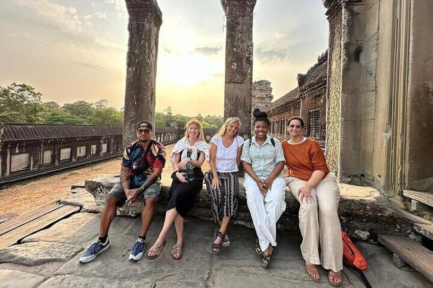 Inside Angkor Wat