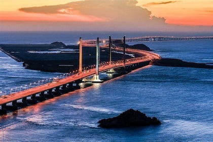 Excursión privada al puente Donghai de Shanghái y al puerto de Yangshan