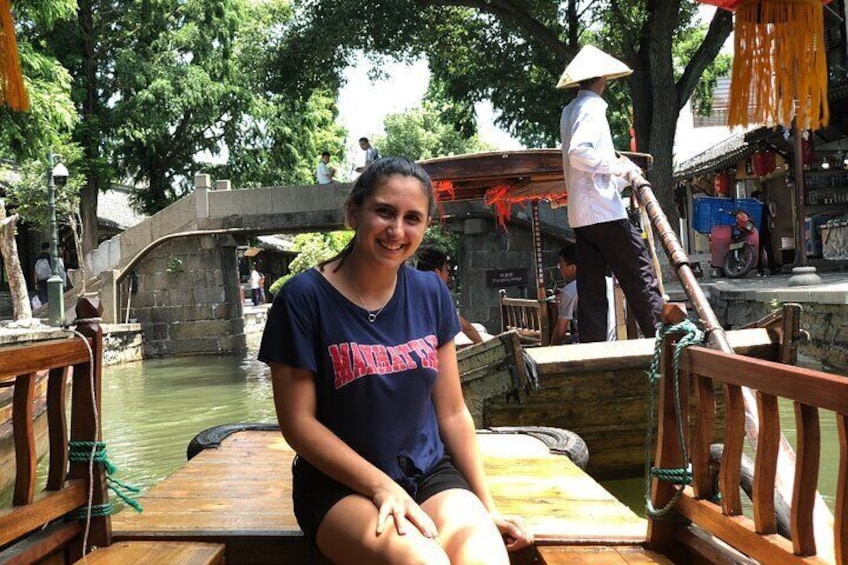 Half Day Private Tour to Zhujiajiao Water Town with Boat Ride from Shanghai