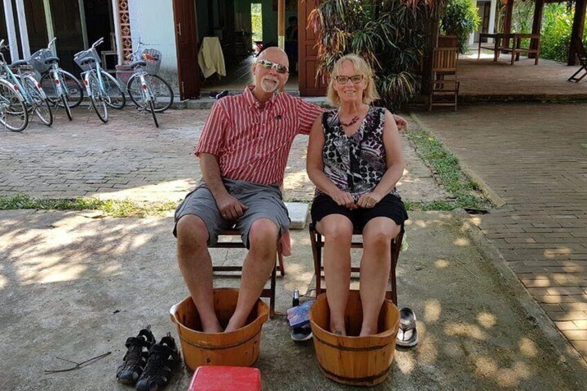 Hoi An Farming & Cooking Class Tour with Herbal Foot Massage