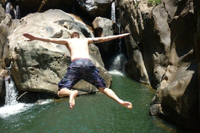 Private WATERFALL TOUR (TREKKING, CLIMBING, SWIMMING) Off the beaten tracks