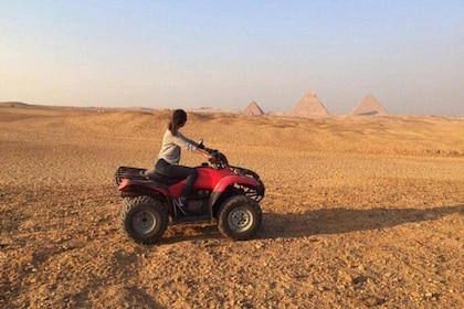 1 Hour ATV at Giza Pyramids from Cairo