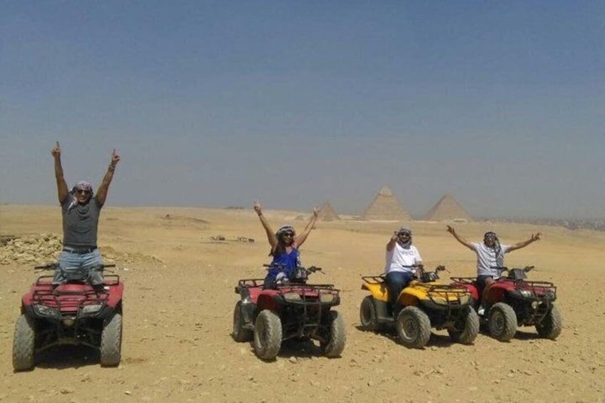 1 Hour ATV at Giza pyramids