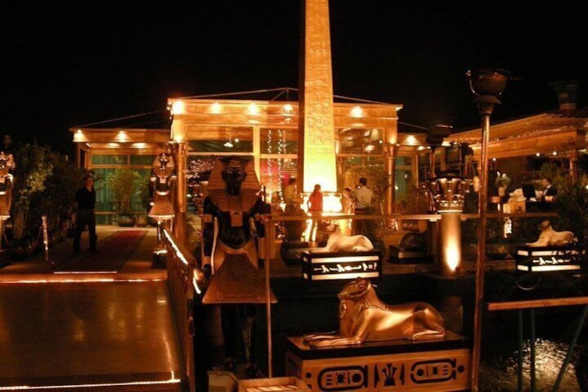 Nile Pharaoh dinner cruise on the Nile
