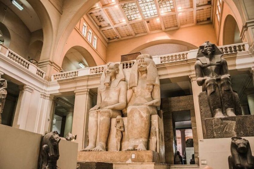 Half day guided trip to Egyptian Museum