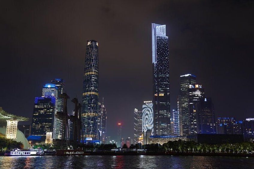 Pearl River Night Cruise in Guangzhou with Private Transfer