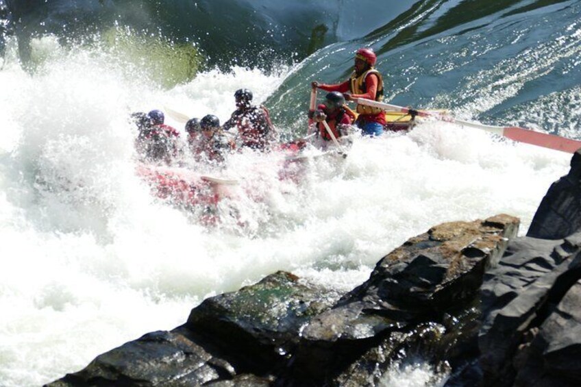 Zambezi River Class IV-V White-Water Rafting from Victoria Falls