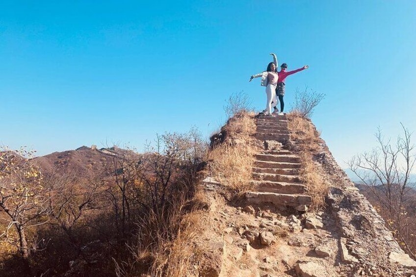 Great Wall at Gubeikou and Jinshanling Private Sunset Tour