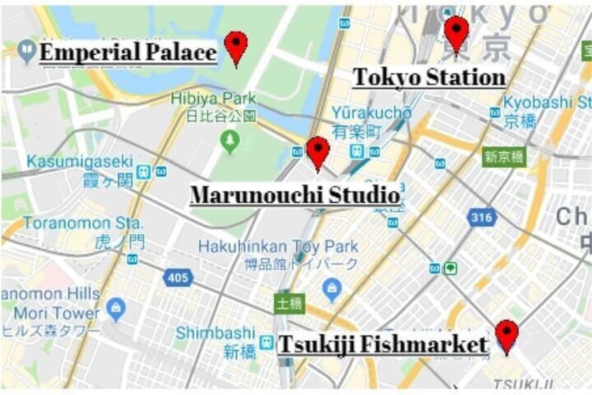 Tokyo Tsukiji Outer Market Walking Tour and Rolled Sushi Class