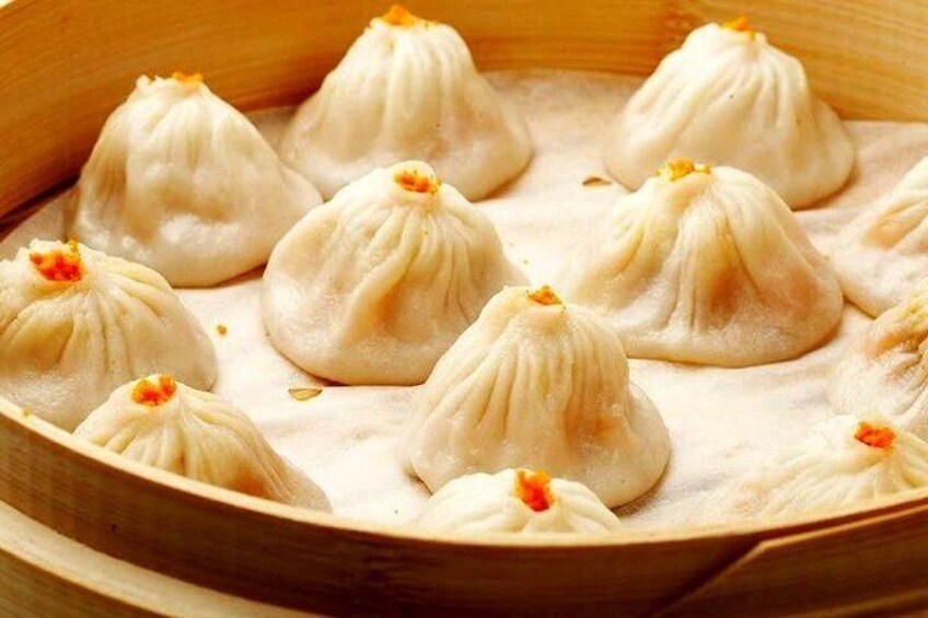 famous Shanghai soup dumplings