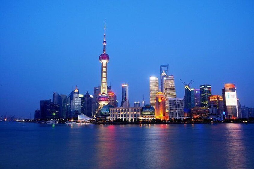 Shanghai Bund at night