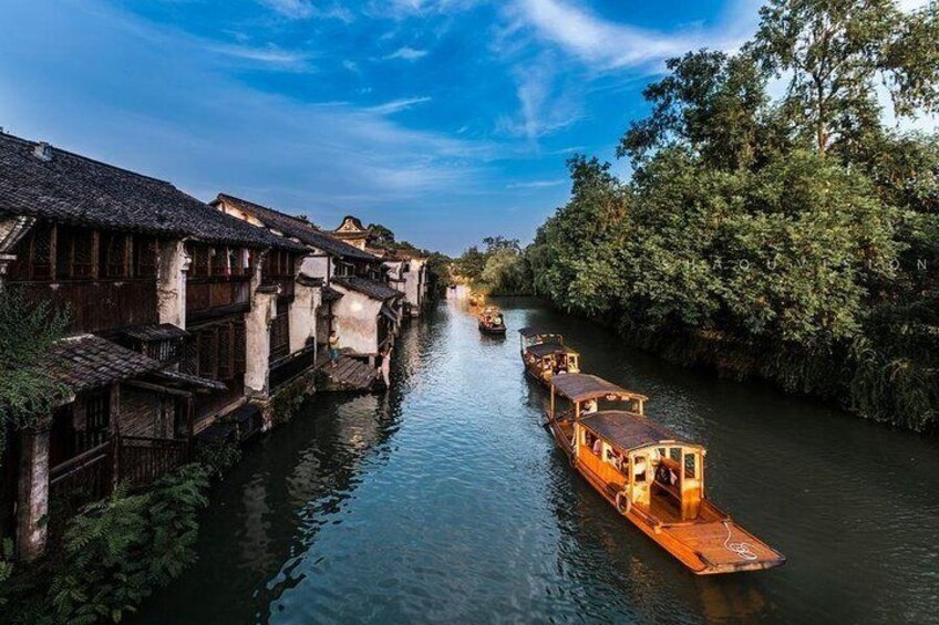 Wuzhen Ancient Water Town Amazing Private Day Tour from Hangzhou