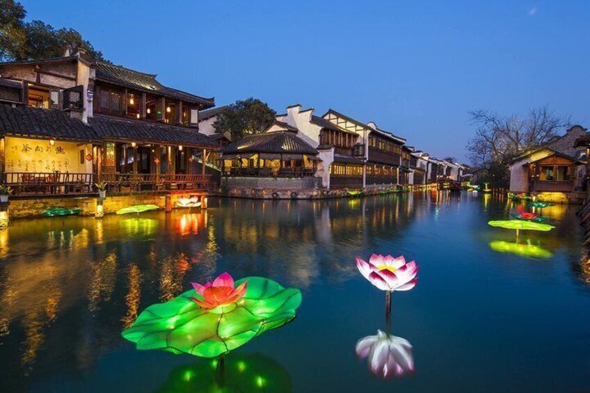 Wuzhen Ancient Water Town Amazing Private Day Tour from Hangzhou