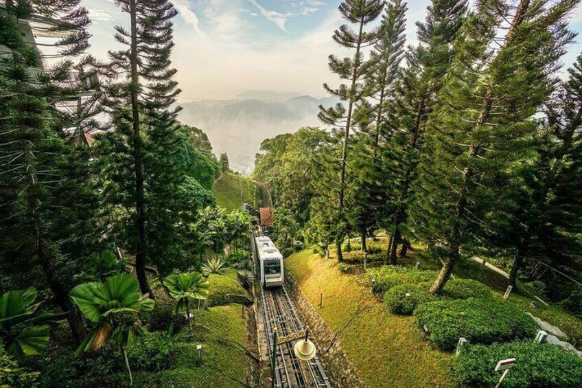 Penang Hill Funicular Train