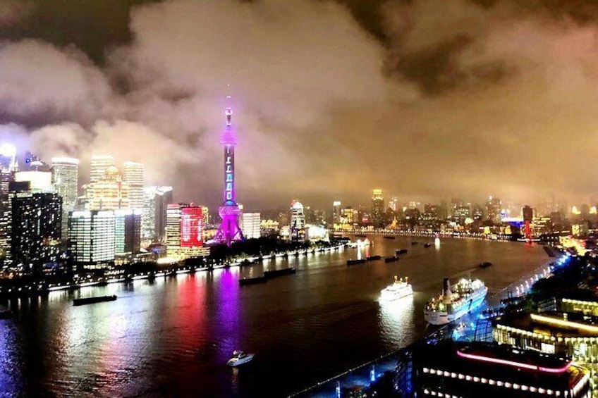 Night view in Shanghai