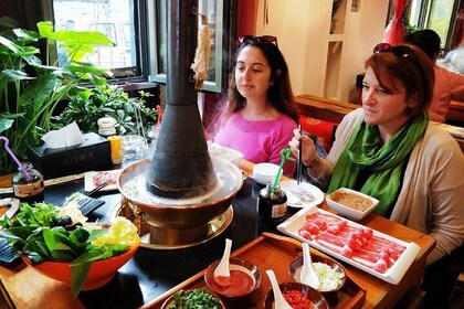 Beijing Private Mongolian Hot Pot Food Hutong Walking Tour