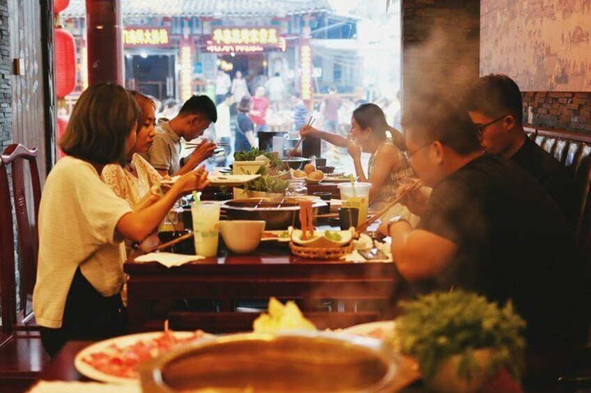 Shanghainese cuisine and hot pot dining experience