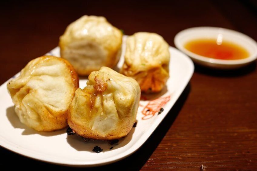 Pan fried dumplings