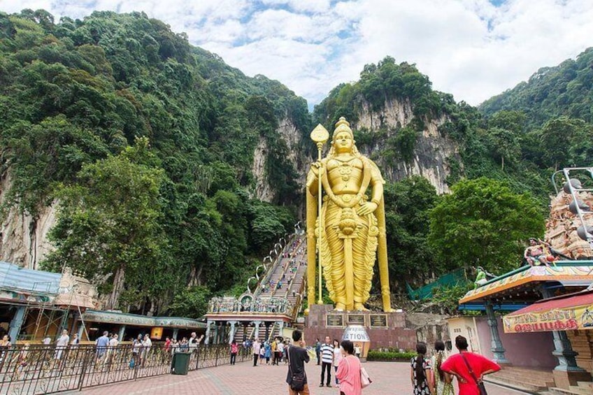 Visit one of the nation’s most beloved shrines, located in the Batu Caves