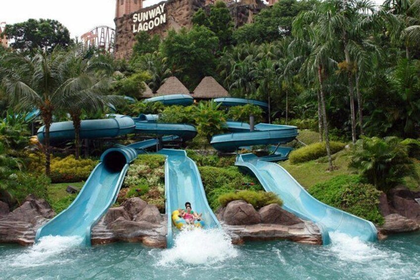 Sunway Lagoon Admission Ticket with Return Transfer from Kuala Lumpur